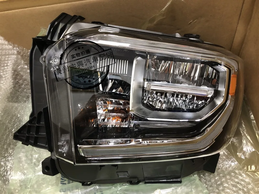 AKD автомобильный Стайлинг для Toyota Tundra фары- Tundra светодиодный фонарь DRL дальнего ближнего света светодиодный головной фонарь аксессуары
