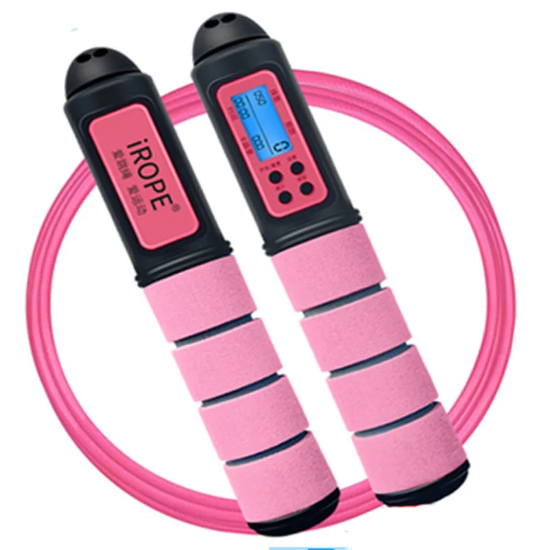 

Electronic Counting Jump Rope Magnetron Bearing the Academic Test for the Junior High School Students Timing Number Fitness Calo