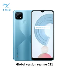 Realme C21 Global Version Smartphone Helio G35 Octa Core 3GB/4GB RAM 32GB/64GB ROM 6.5"display 5000mAh Large battery 3-Card Slot