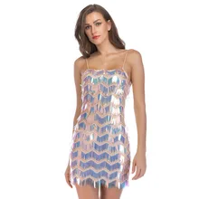 AliExpress, новинка,, Европа и Америка, женское платье, восстанавливающее, с блестками, камзол, с открытой спиной, летнее платье