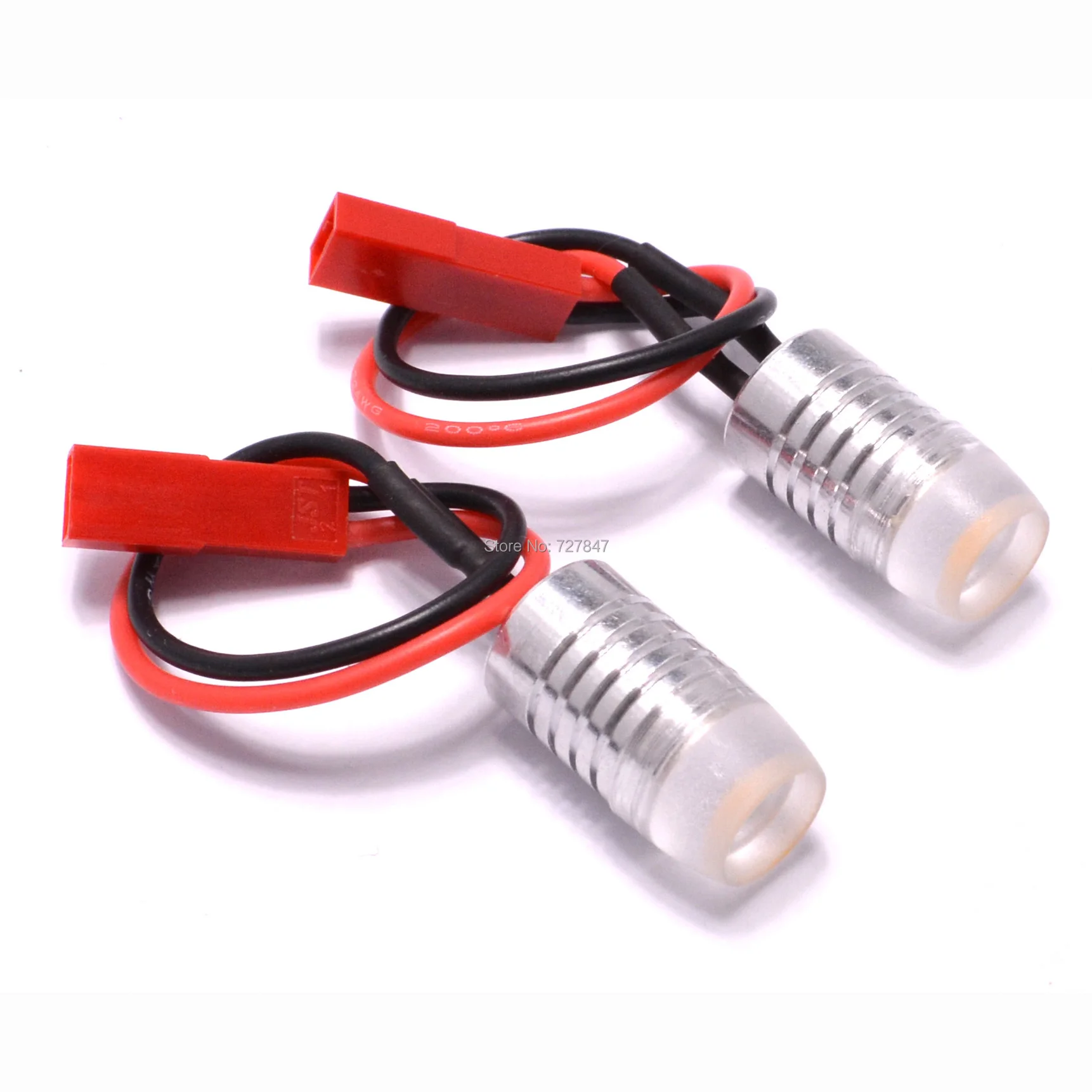 2 / 4pcs RC Night Flying 1.5W Super Bright LED Lights for Airplane