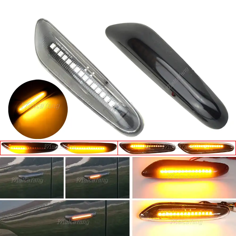 12v点滅車横サイドマーカーランプledストロボインジケーターランプbmw E90 E91 E92 E60 E87 E46 信号ランプ Aliexpress