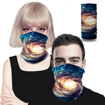 

2020 Anti-UV Man and Woman Seamless Balaclava Magic Scarf Neck Face Cover Head Bandana Shield Halloween dress up Men Bicycle
