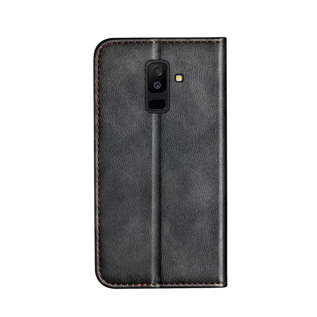 Чехол для телефона samsung Galaxy A6 plus, роскошный мягкий кожаный чехол с защитой от падения