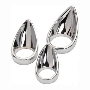 Metal Tears Cock Ring Tongue Shape Penis Ring,dildo Cage,cock And Ball Sex Toys For Men,adult Product, 5