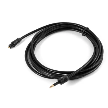 

Hot Sale Mini Cable 3.5mm SPDIF Optical Fiber Cable 3.5 To Optical Audio Cable Adapter For Macbook