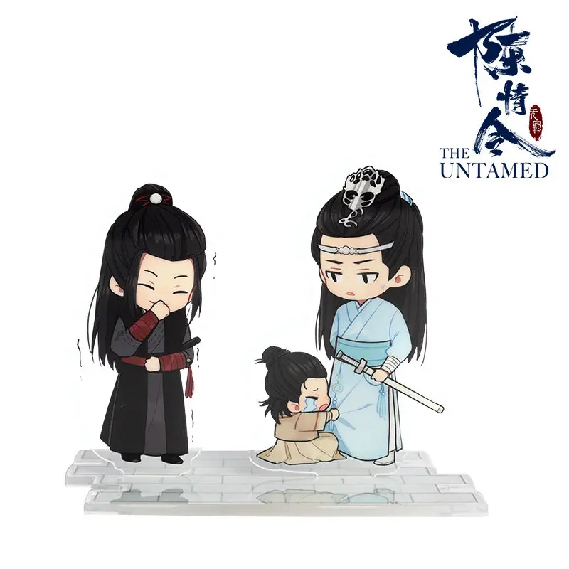 Grandmaster of Demonic культивирование MDZS The Untamed Wuxian Wangji Косплей BL акриловый рисунок из мультфильма стенд модель пластины рождественские подарки - Цвет: 02