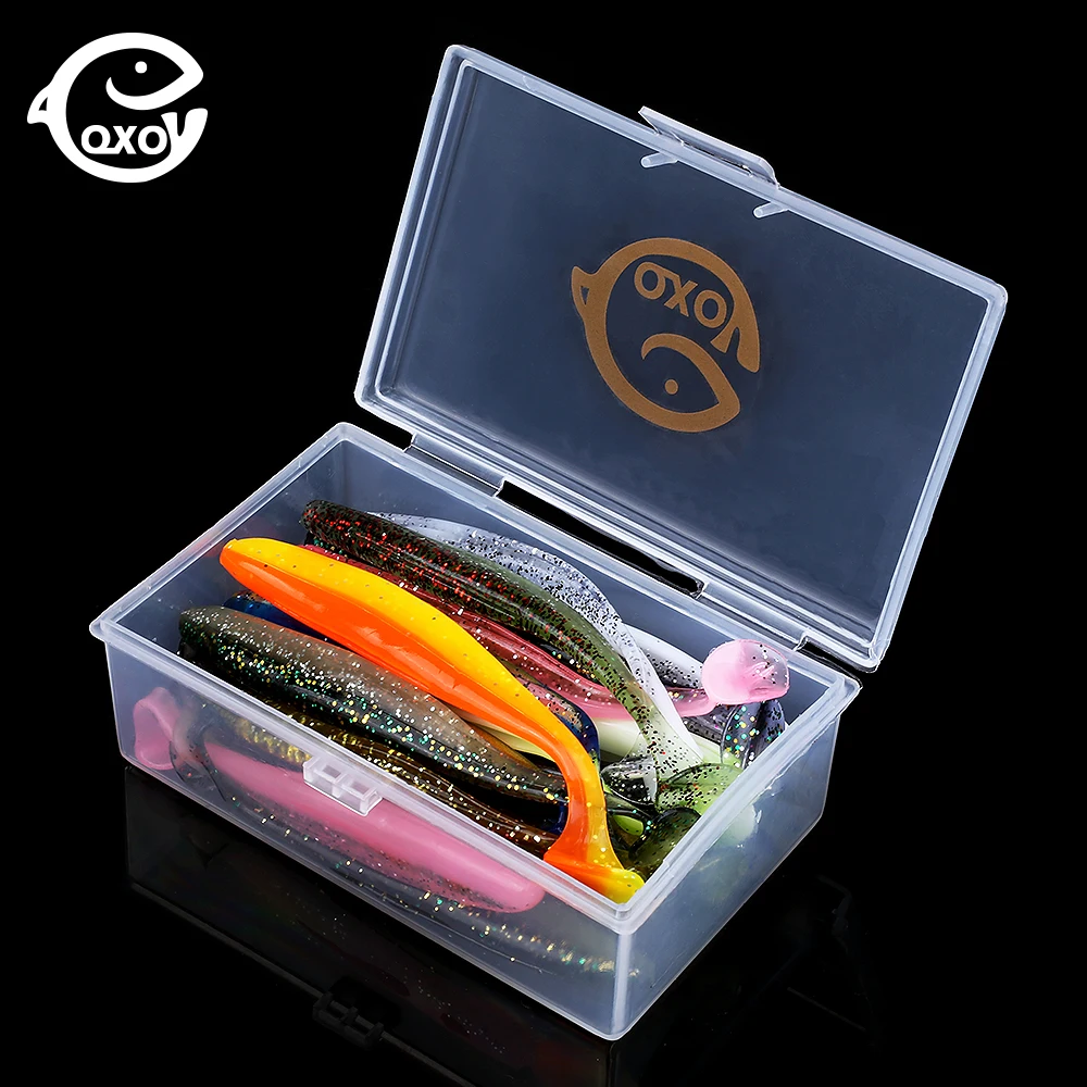 Worm Wobbler-Set Streamer Fishing-Spoon Soft-Lure Swimbait 10cm QXO with Box Silicone