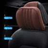 Car Headrest Maybach Design S-Class Ultra Soft Pillow Suede Fabric Comfortable Neck Pillow Seat Cushions Support  for Universal ► Photo 3/6