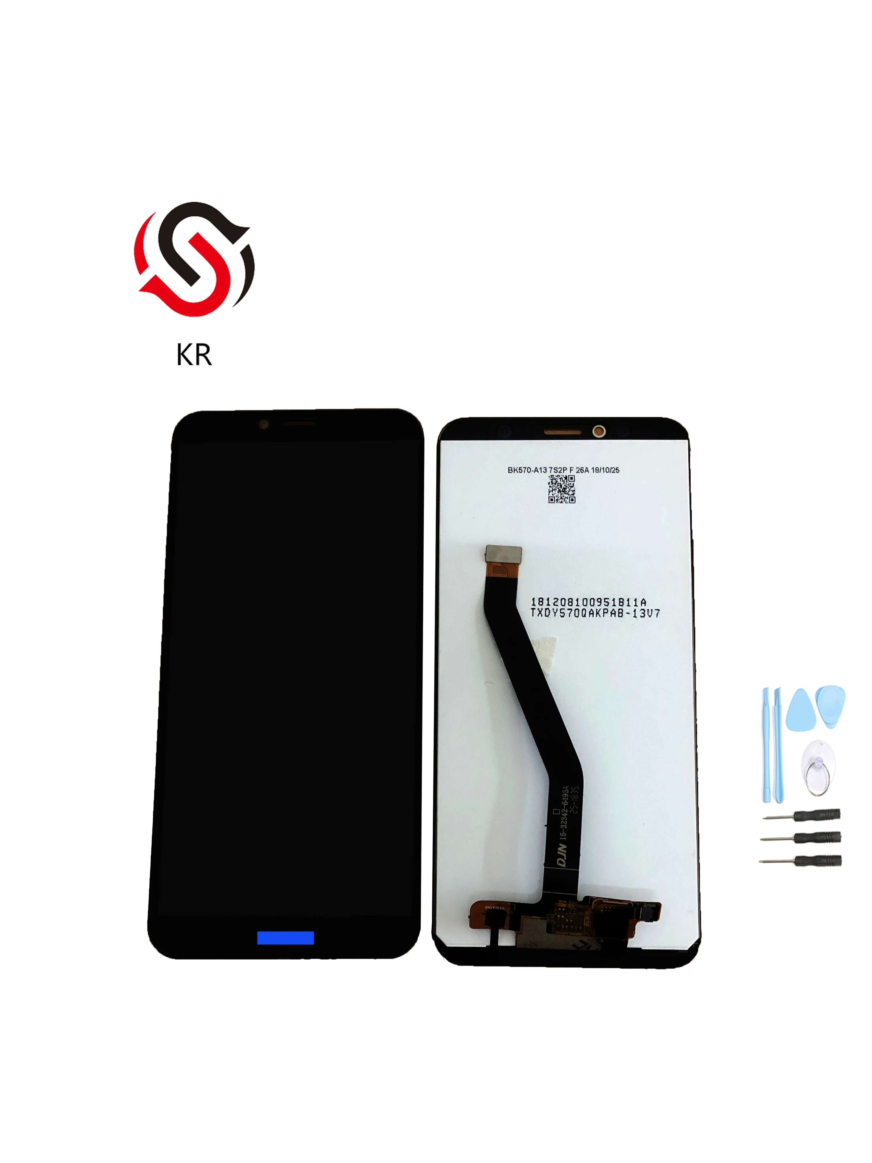

5.7 Fullview original hd display huawei Y6 2018 LCD touch screen huawei Y6 2018 replacement LCD display