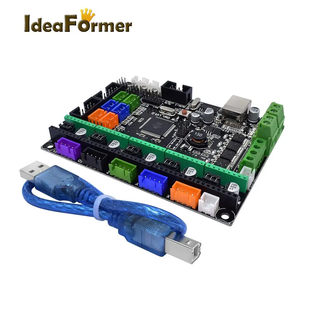 Материнская плата MKS Gen L V1.0 или 4 шт. A4988/DRV8825/TMC2130 V1.1/TMC2130 V1.2 SPI/TMC2208 драйвер для Reprap