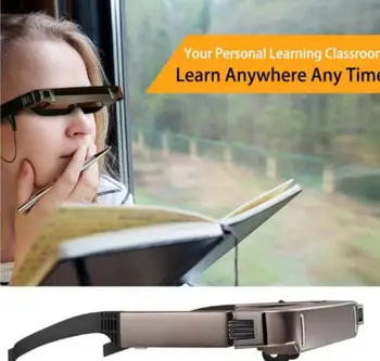 

Vision 800 Smart Android WiFi Glasses Wide Screen Portable Video 3D Glasses Private Theater with Bluetooth Camera