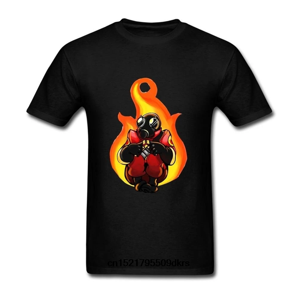 Мужская футболка Team Fortress 2 Pyro забавная новинка wo | одежда