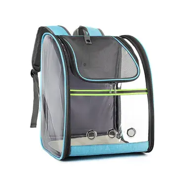 

Pet Dog Cat Carrier Backpack Mesh Ventilation Bag Pouch with Breathable Windows