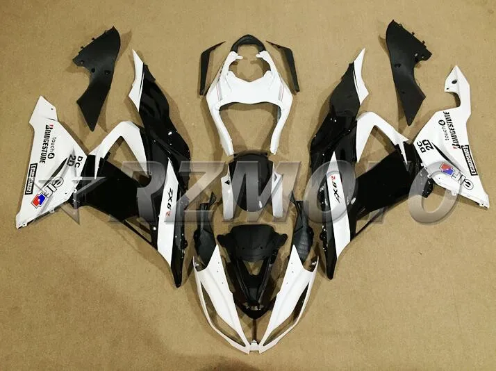 3 Подарки ABS полный обтекатель комплект подходит для Kawasaki ZX6R 2013 Обтекатели ZX-6R Ninja 636 599 набор хороший белый черный