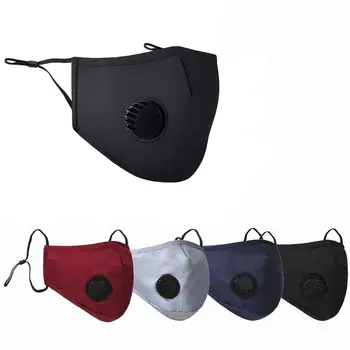 

1PC Reusable Cotton Mouth Mask Cover Respirator PM2.5 Anti-Dust Face Mask + 10pcs Masks Filter