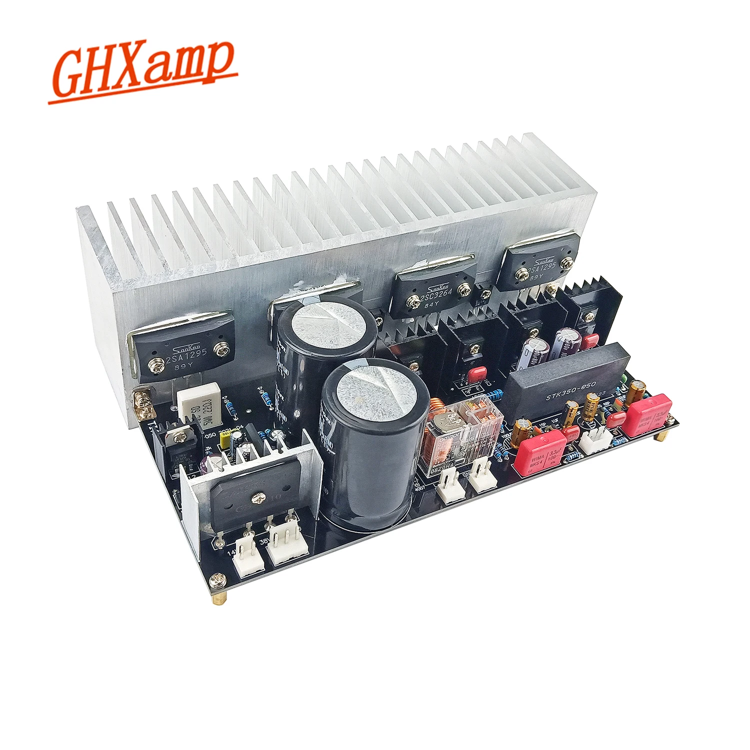 GHXAMP 180W + 180W STK350-030 SanKen 2SC3264 매니아 클래스 A DualAC20-50V 용 후막 전력 증..