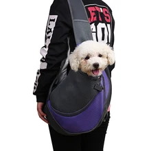 Новое поступление, сумка для собак, удобная сумка для щенков, сумка на одно плечо для собак, Сетчатая Сумка для путешествий, сумка для щенков, сумка принадлежности для домашних животных
