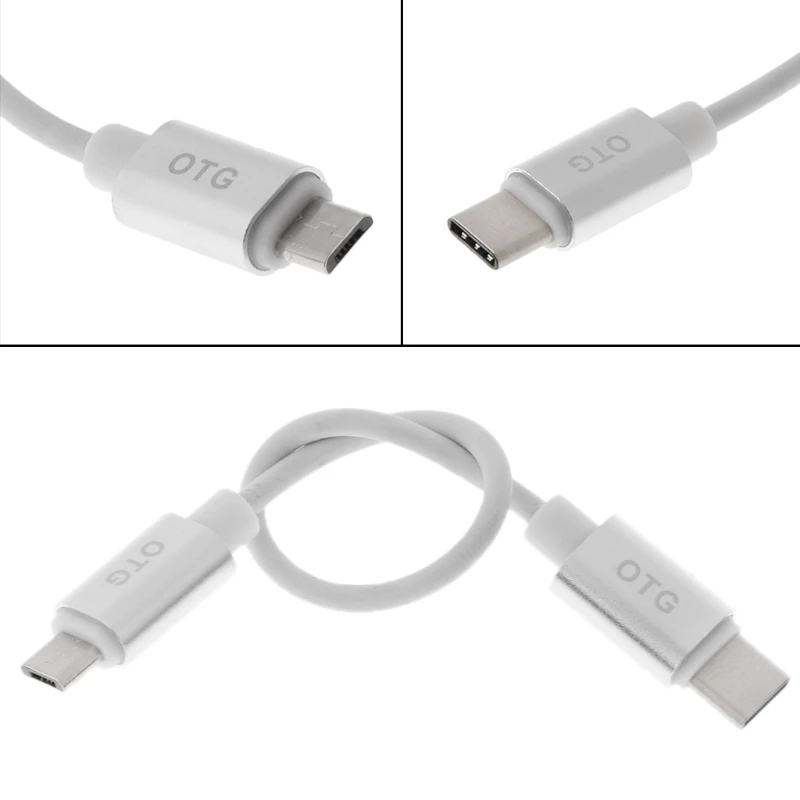 USB 3.1 Type C Male to Micro USB Male Sync OTG Charge Data Transfer Cable Cord otg adapter usb to micro usb adapter charging cable adapter charging adapter cable kit