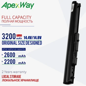 

ApexWay 14.4V Laptop Battery for HP Compaq Presario OA04 OA03 740715-001 746458-421 HSTNN-LB5S HSTNN-LB5Y HSTNN-PB5Y TPN-F113