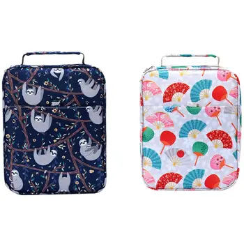 

2x Pencil Case Holder Slot Holds 150 Colored Pencils Large Capacity Pen Organizer for Watercolor Pens or Markers 1 & 5