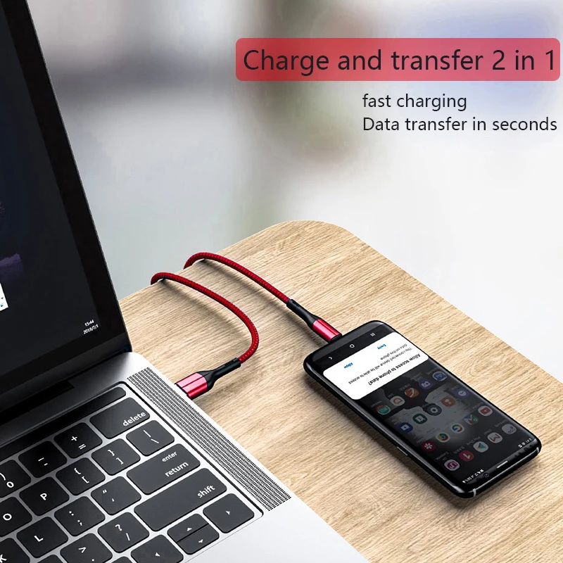 USB Type C Cable Fast Charging USB C Data Cord Usb C Charger For Samsung S10 4