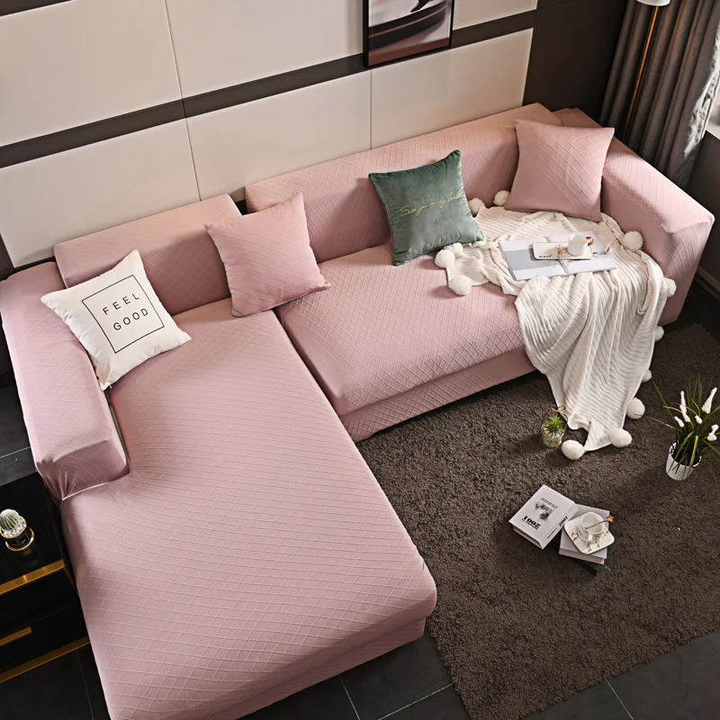 

Sofa Cover Elastic Universal Size Thick Velvet Waterproof Couch Cover for Living Room Furniture Decor Slipcover 1/2/3/4 Seater
