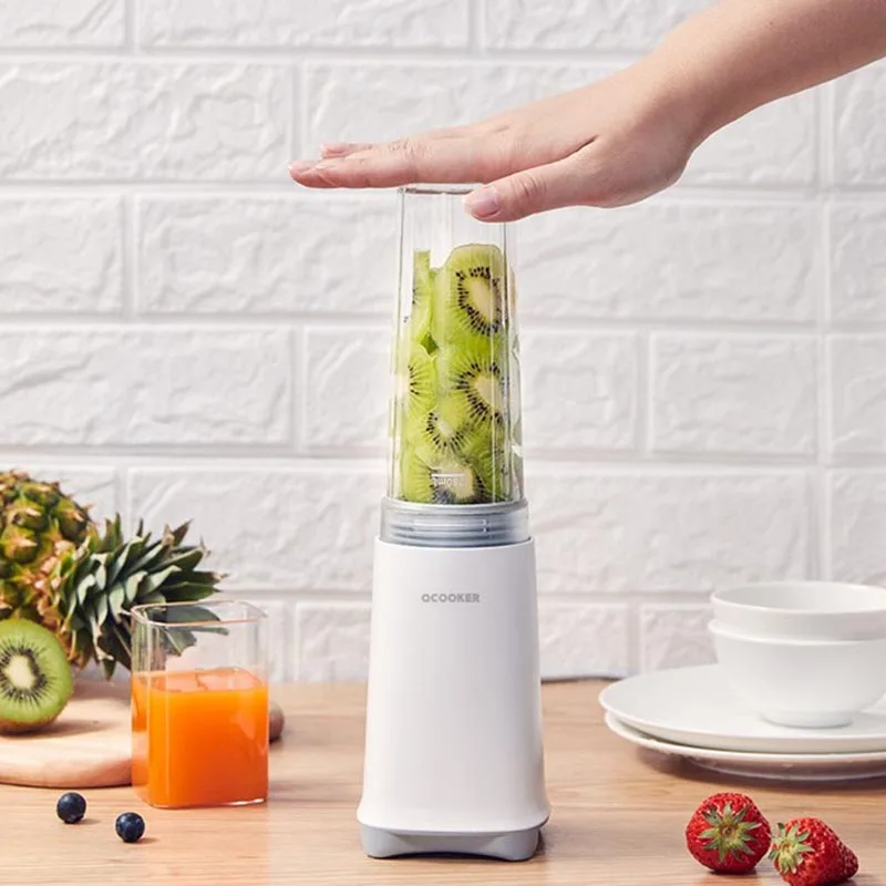 Xiaomi Ocooker Мини соковыжималка 280 мл 150 Вт портативный DIY соковыжималка извлечения чашки многофункциональная электрическая соковыжималка машина