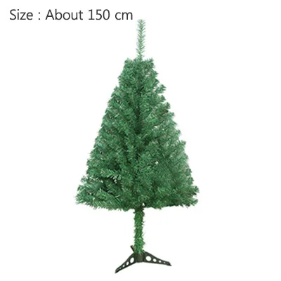 150cm Diy сборка шифрования ПВХ Рождественская елка украшения Статуэтка фестиваль вечерние украшения дома ремесло детей подарок на год - Цвет: 150cm