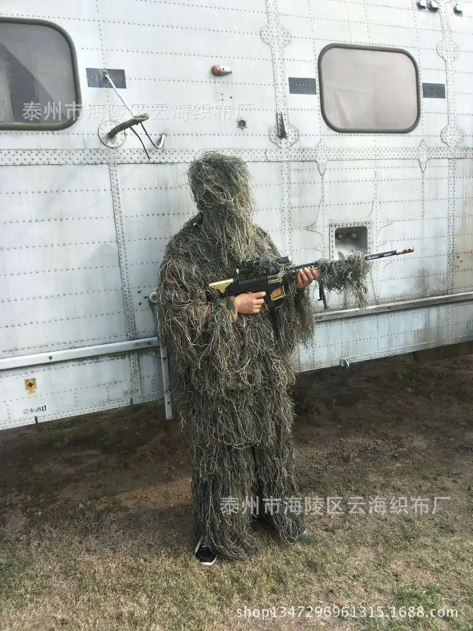 

Ghillie Suit Camouflage Children Filament Camouflage Garment Chicken Suit Hunting Clothes da lie fu CS Camouflage Sniper Fan Ser