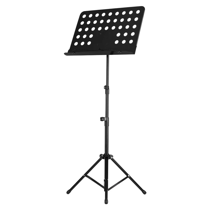 

ABZB-Portable Metal Music Stand Detachable Musical Instruments for Piano Violin Guitar Sheet Music Guitar Parts Accessories