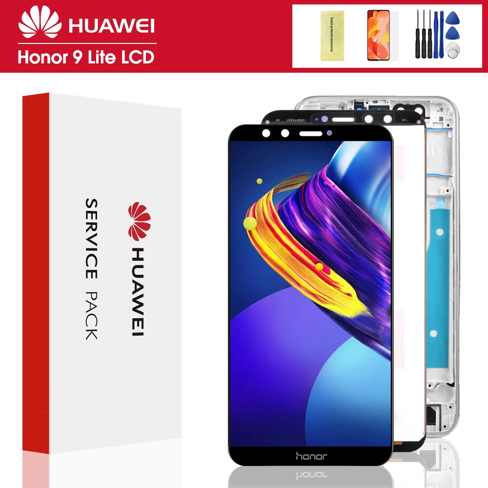 5 65 ''Оригинальный дисплей для Huawei Honor 9 lite LCD сенсорный экран Lite LLD L31 ЖК
