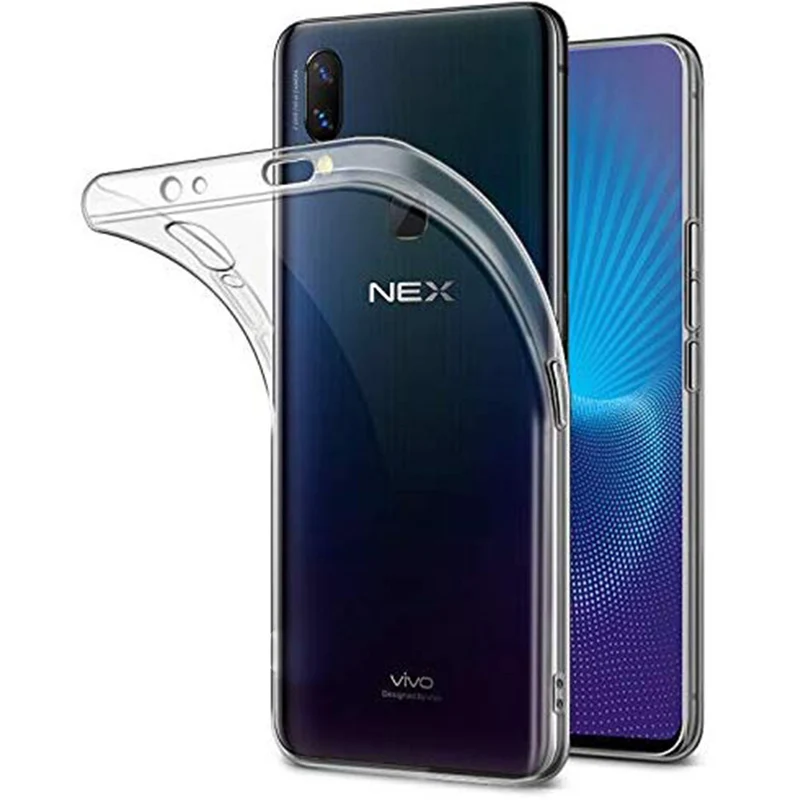 Силиконовый чехол из ТПУ для VIVO X21 X20 Plus X21S IQOO X7 X21i X9 NEO 855 PRO 5G X9s прозрачный |