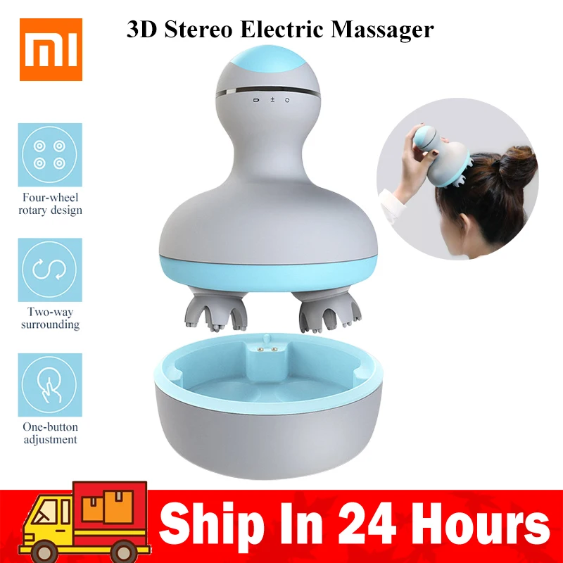 

Original Xiaomi Mijia MINI Head Massager 3D Stereo Massage Wet And Dry 6 Kinds Massage Manual Massage Instrument Smart Home 2