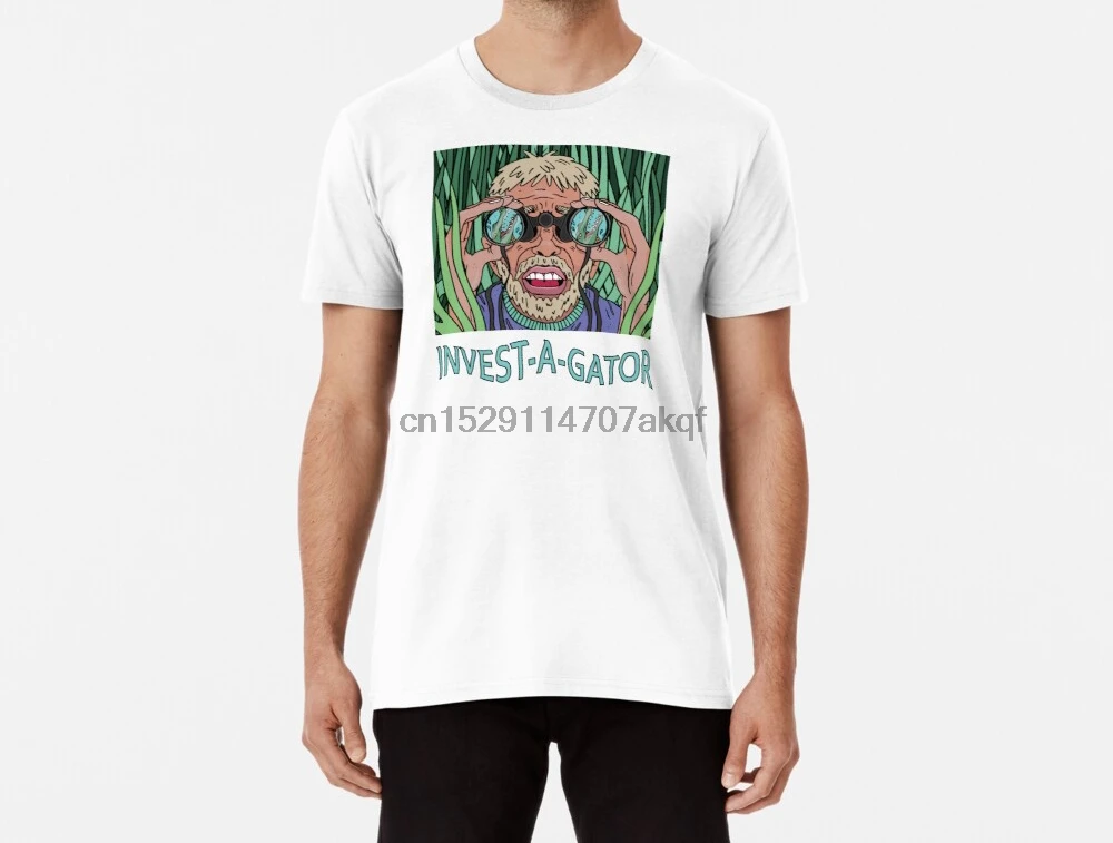 Для мужчин Funy футболка инвестировать в Аллигатор tshirs женщин | Мужская одежда