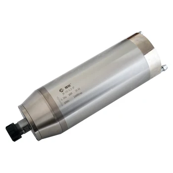 

Engraving machine water-cooled motor spindle, 5.5KW 380V 10.6A 400Hz Speed 24000rpm, motor diameter 125mm Chuck ER25