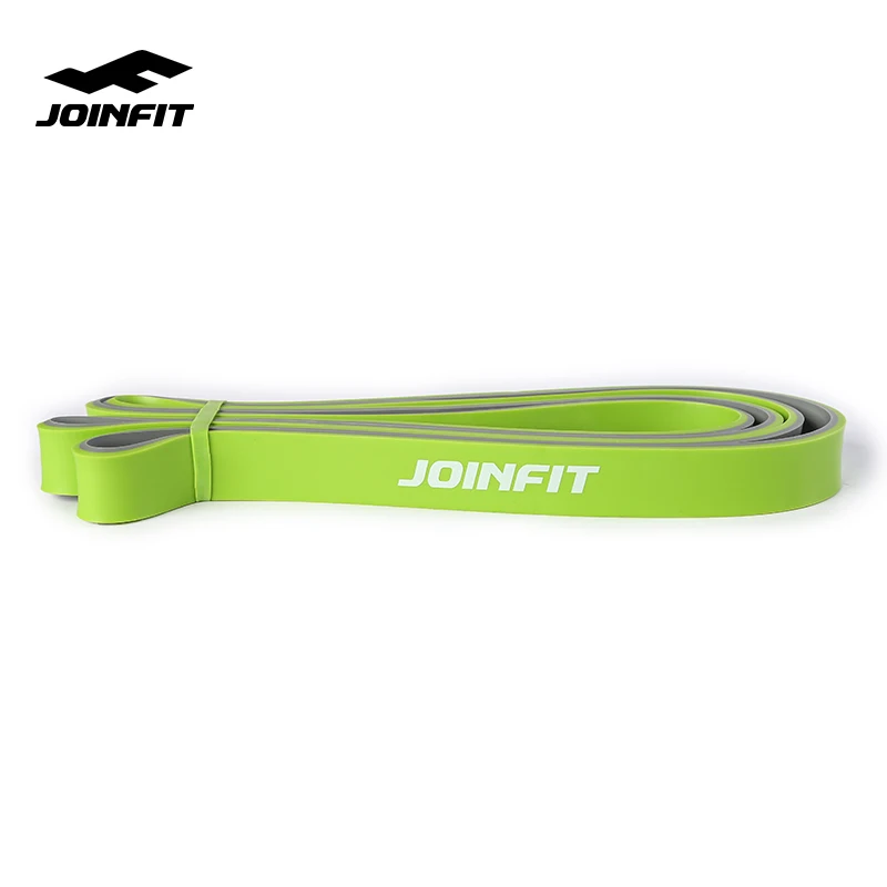 Тренировочные ленты JOINFIT для дома и фитнеса 100% натуральные резиновые двухцветные