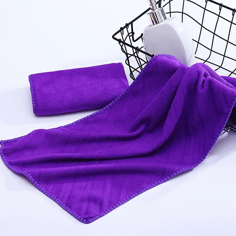 DIDIHOU 30x70 см маленькое полиэфирное впитывающее полотенце для рук полотенце из микрофибры быстросохнущее банное полотенце кухонные полотенца s принадлежности - Цвет: 13