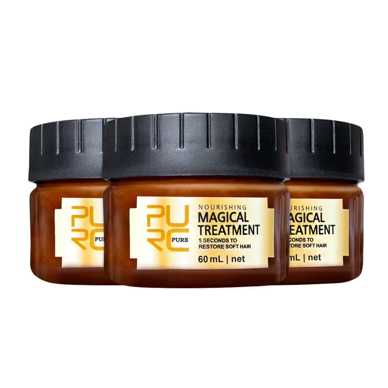 PURC Magical 5 секунд лечение волос maskdamage восстановление мягких волос 60 мл для всех типов волос кератин Уход за волосами и кожей головы - изображение