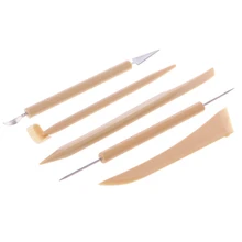 5 шт Пластиковые керамические инструменты набор для моделирования Глина восковая скульптура DIY ремесло Новинка