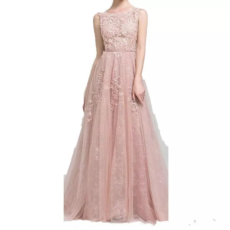 2018-a-line-applique-lace-sleeveless-long-prom-dresses-belt-blush-pink-formal-elegant-evening-party-gowns-custom-made-free-wy118