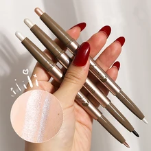 

Champagne Gold Mermaid Tears Lying Silkworm Pencil Pearlescent Eyeshadow Pen Long-lasting Glitter Shiny Matte Eye Shadow Pen