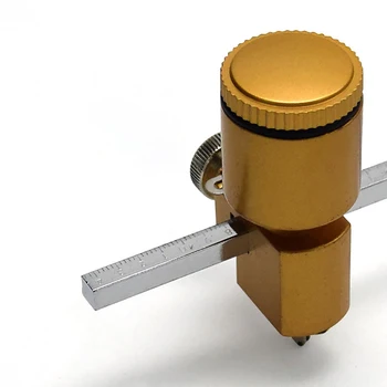 

Golden Oil Cylinder Glass Compass Cutting Round Knife Multifunctional Compass Cutting And Suction Cup Glass Knife