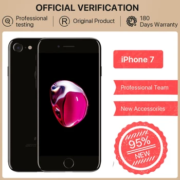

Goofish 95% New Apple iPhone 7 4.7 inch 32/128/256GB ROM 4G LTE Smartphone iOS 12 MP Camera Fingerprint Wi-Fi Mobile Phone