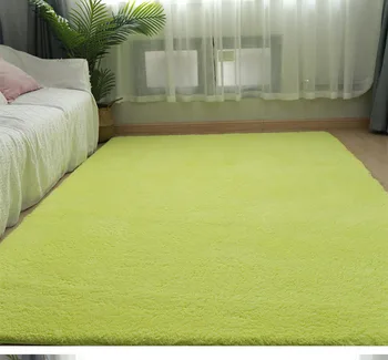 

Lamb Velvet Carpet Living Room Coffee Table Blanket Bedroom Bedside Mat Tatami Kindergarten Cushion Children Crawling Rug