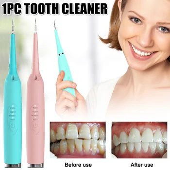 

Hot Ultrasonic Electric Dental Calculator Cleaner and Tooth Stain Removal Tool For Teeth Whitening t6