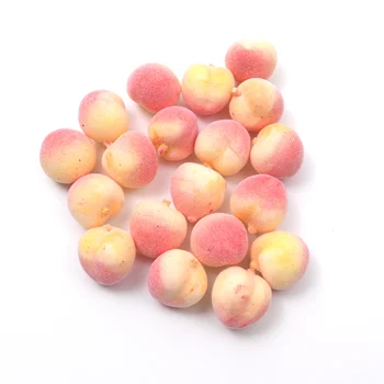 

Artificial Mini peaches Plastic Fruit house vegetables Pretty Christmas Kitchen Wedding Happy Decoration Foam Berries