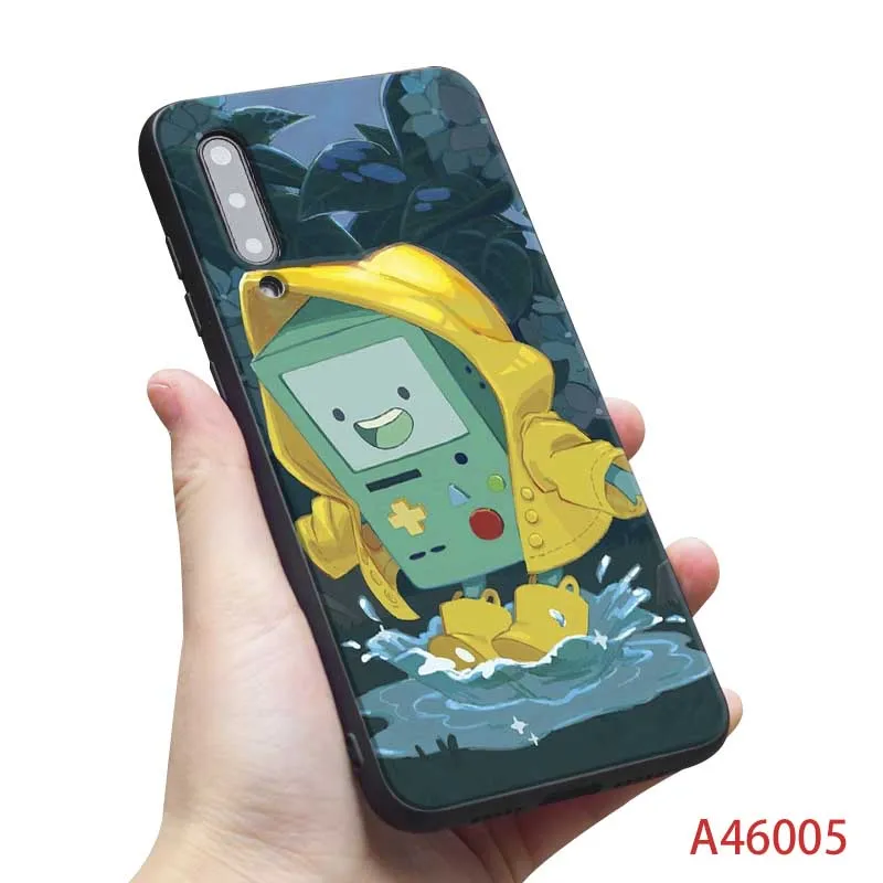 Для samsung galaxy a50 a70 a30 a40 a20 s8 s9 s10 plus Мягкий силиконовый чехол время приключений милый Beemo BMO Джек Финн Lumpy - Цвет: A46005