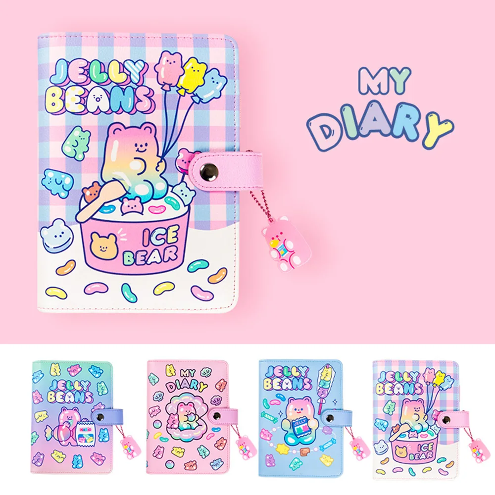 Cute A6 Binder Notebook Korean Journal Kawaii Spiral Note Book Back to School Diary Agenda Planner Organizer Wonderful Handbook Cute A6 Binder Notebook Korean Journal Kawaii Spiral Note Book Back to School Diary Agenda Planner Organizer Wonderful Handbook