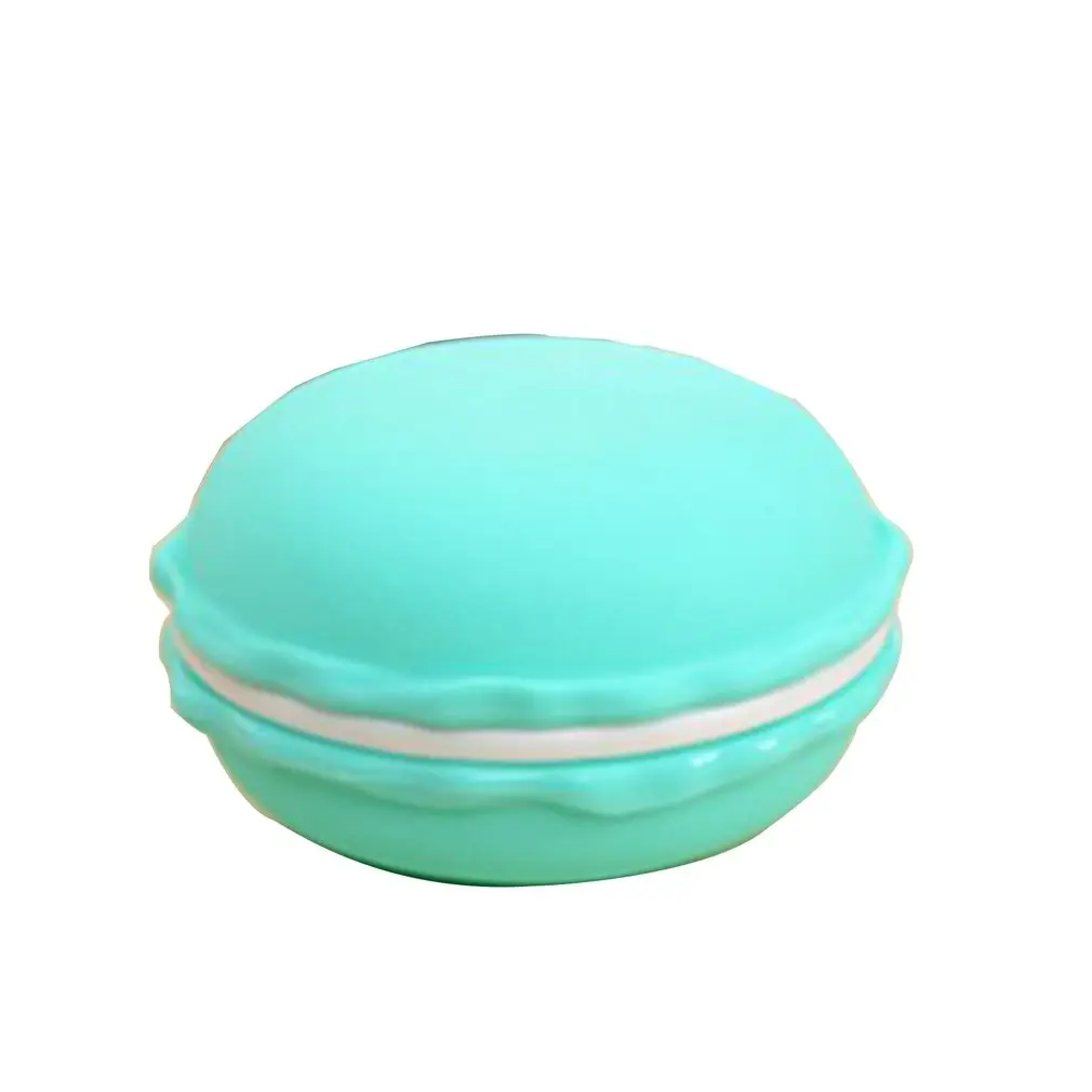 

Candy Color Macaron Storage Box makeup organizer Portable Pill Case Fashion Jewelry Organizer Home Decoration Jewelry Holder